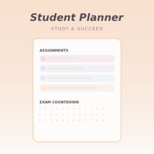 Student Study Planner
