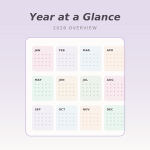 Year at a Glance 2026